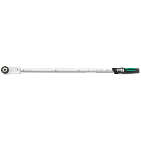 MANOSKOP Torque Wrench W.reversible Ratchet Insert Tool No.730DIIR/65 65-650 N·m Sq Drive 3/4